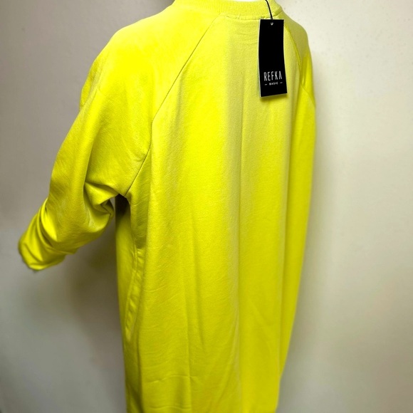Refka Long Sleeve sweatshirt Yellow Dress - Picture 2 of 7
